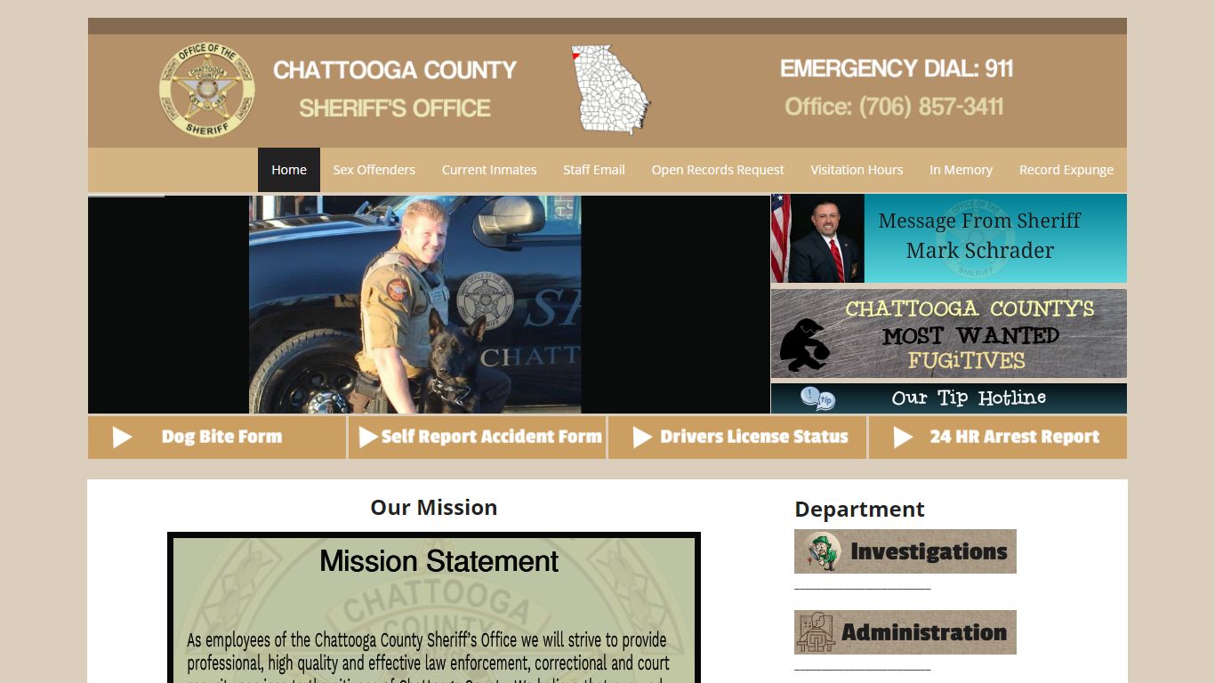 Chattooga Sheriff